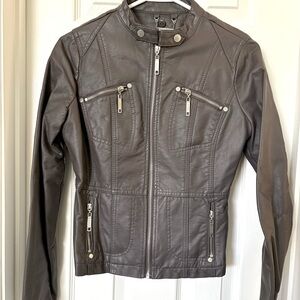 JouJou Faux Leather Jacket